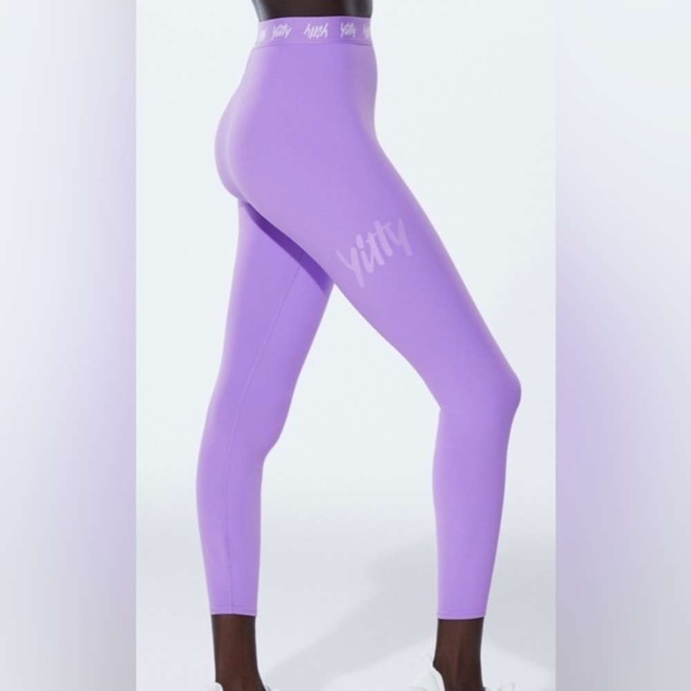Major Label Shaping High Waist Logo Legging Yitty collection purple SEE DESCRIP.